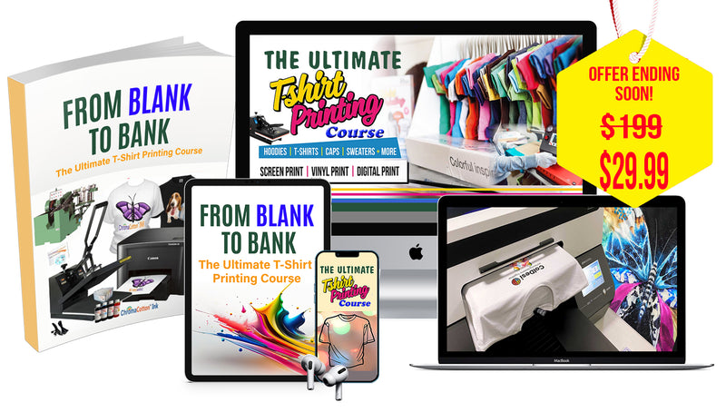 From Blank to Bank: The Ultimate T-Shirt Printing Guide