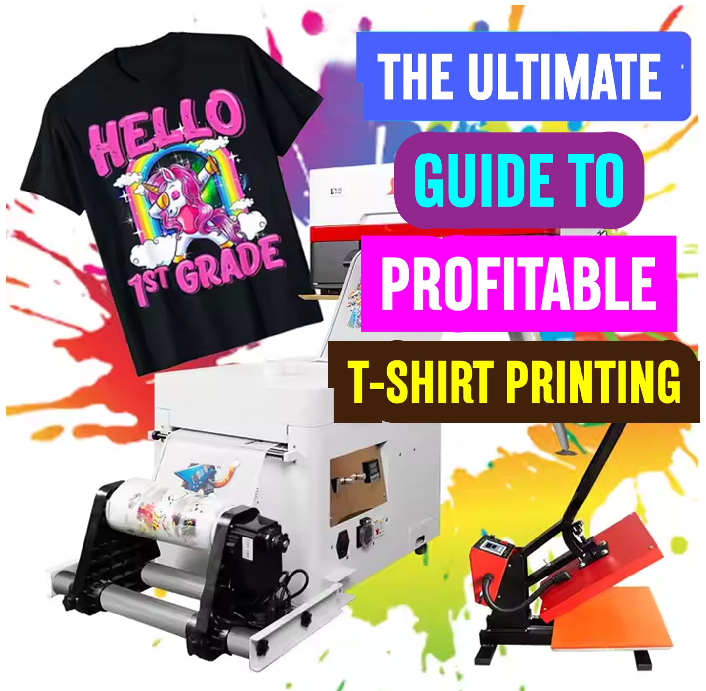 From Blank to Bank: The Ultimate T-Shirt Printing Guide