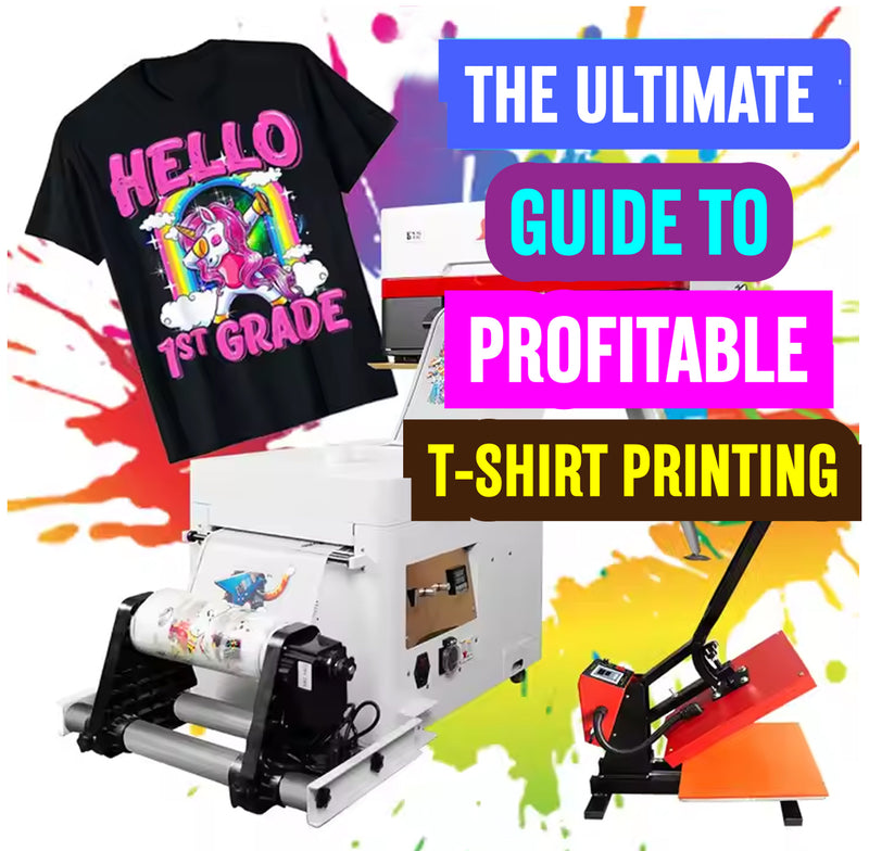 From Blank to Bank: The Ultimate T-Shirt Printing Guide